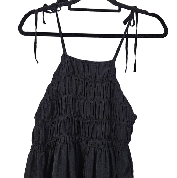 Zara Textured Halter Maxi Dress - Picture 4 of 9